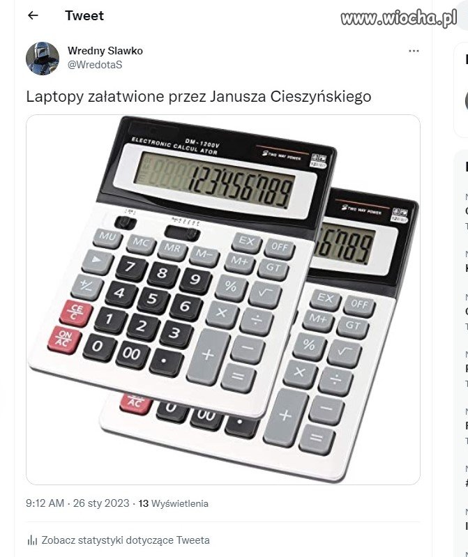 Laptop dla każdego ucznia