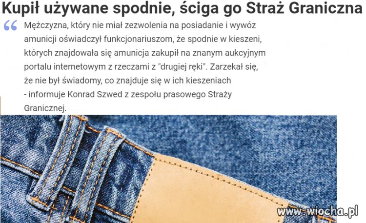 Bo nielegalnie to granatnik można przewieźć 