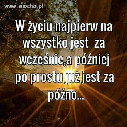 Dokładnie tak jest
