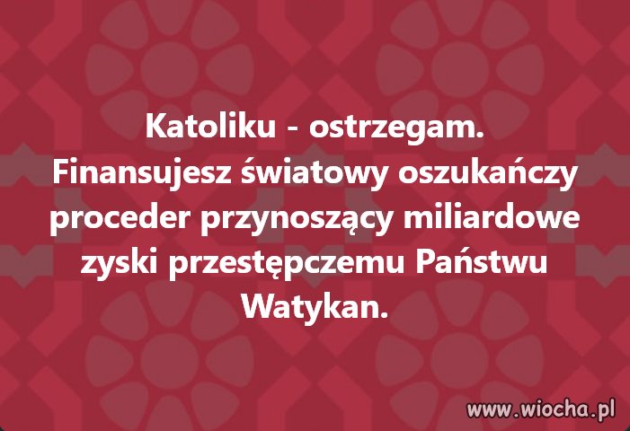 Niektórym dostają się ochłapy 