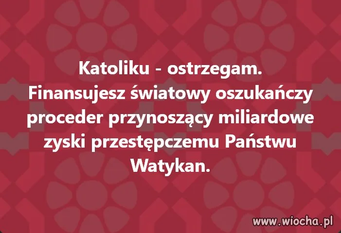 Niektórym dostają się ochłapy 