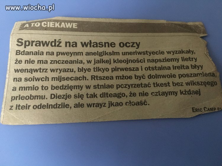 To działa 