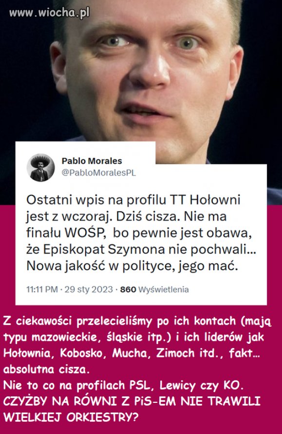 On i ta jego partia to idioci
