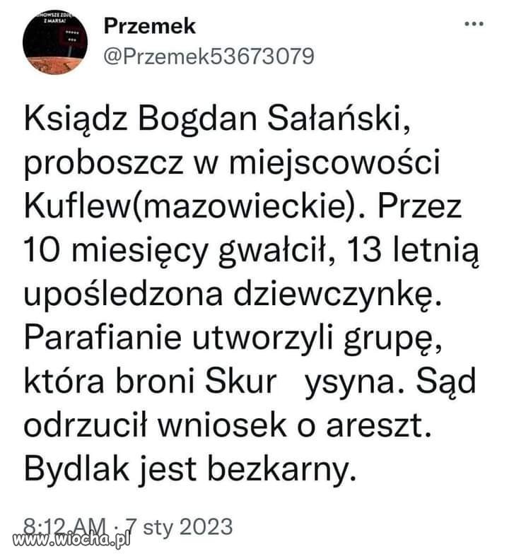 ...a powinni s.syna zlinczować