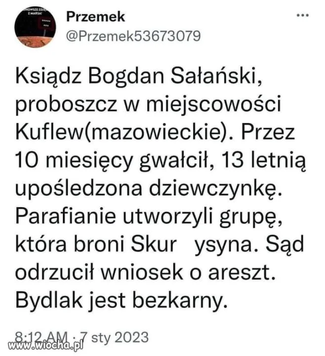 ...a powinni s.syna zlinczować