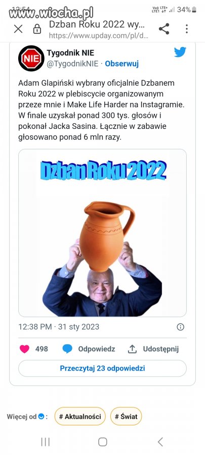 Raczej Janusz Kowalski, ale niech już będzie ten