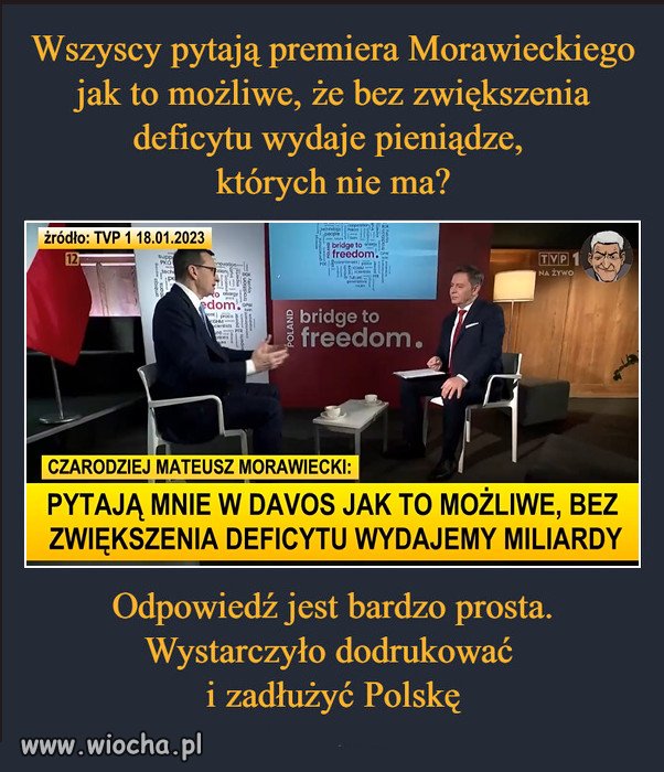Pinokio gwiazda forum ekonomisznego w Davos...
