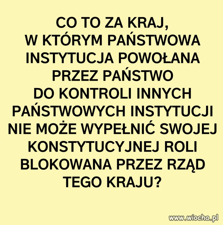 No i kto odpowie? 