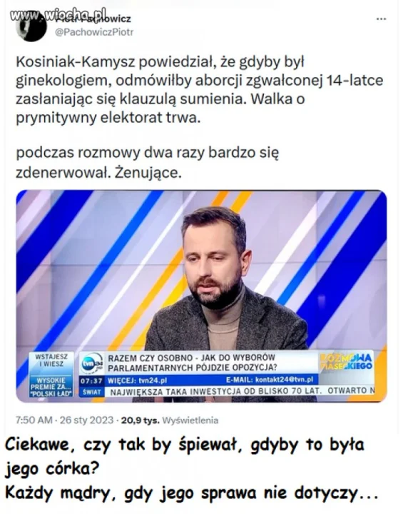 Idiota, dewiant, kanalia.