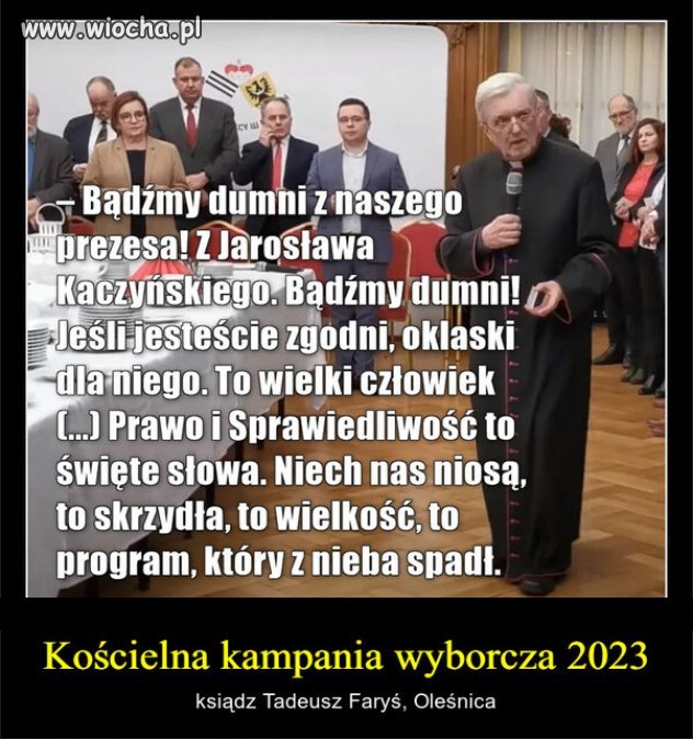 Klecha Faryś, odznaczony  przez Dudę za zasługi dla PiS!