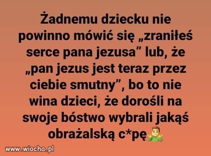 Święte słowa...