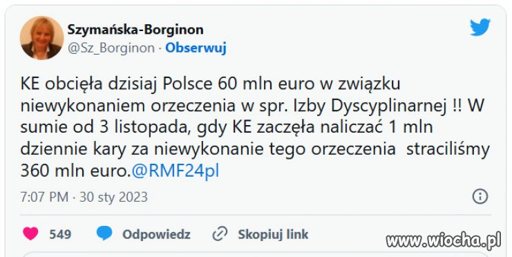 PiS powinien zapłacić z własnej kieszeni: