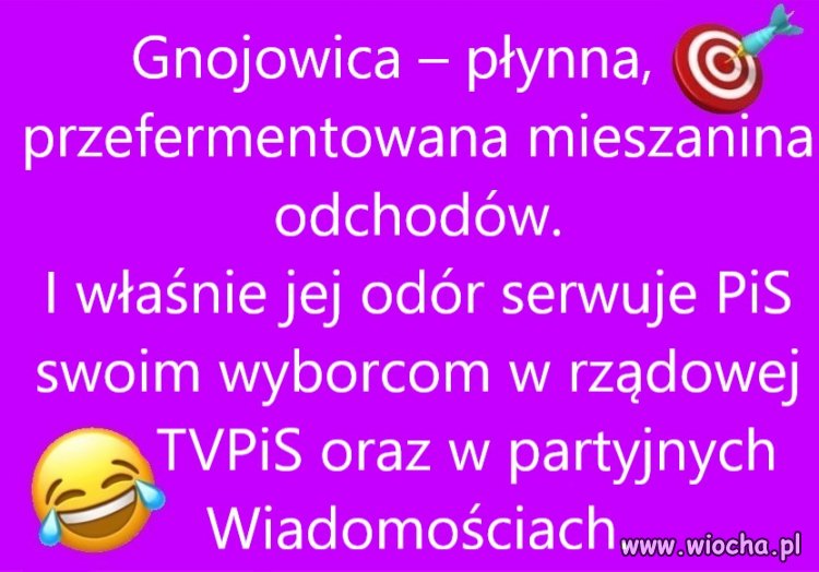 A elektorat zachwyca się tym smrodem!!!