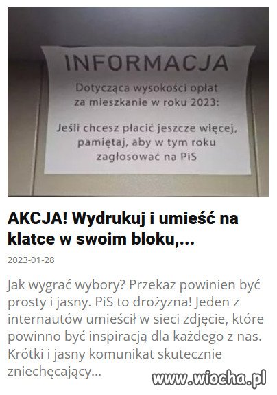 Czas na Dobre  Zmiany, dla narodu, nie dla PiSu...