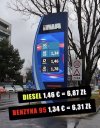 Ceny paliwa w Chorwacji a tam jest Euro!