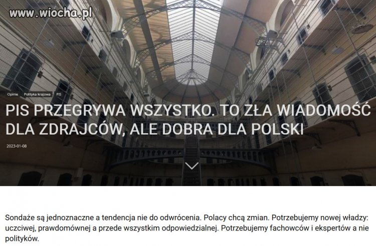 Na szczęście ten etap w historii Polski się kończy.