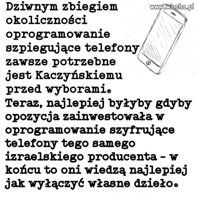 Dziwnym zbiegiem okoliczności