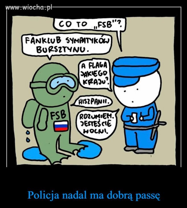 Dlaczego milicjanci chodzą trójkami?