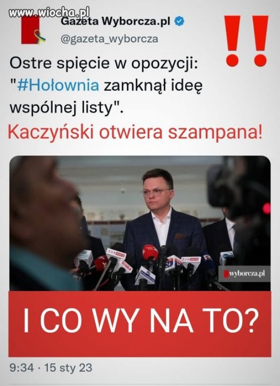 Hołownia to kosmita