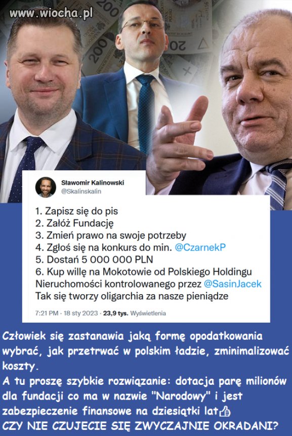 Wałek goni wałek