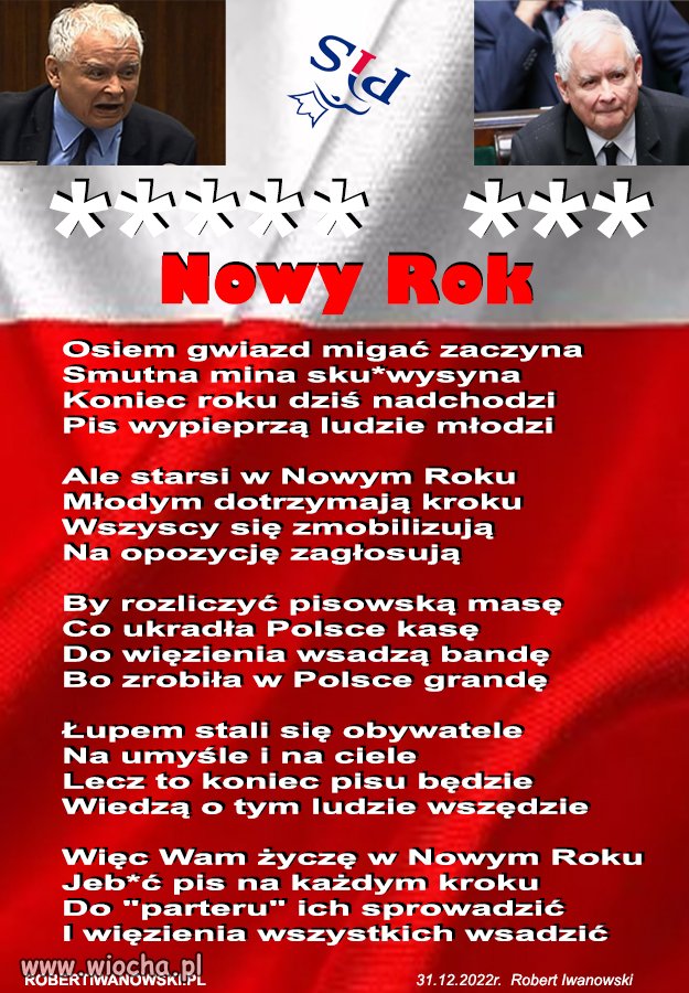 Wszystkiego najlepszego w nowym roku