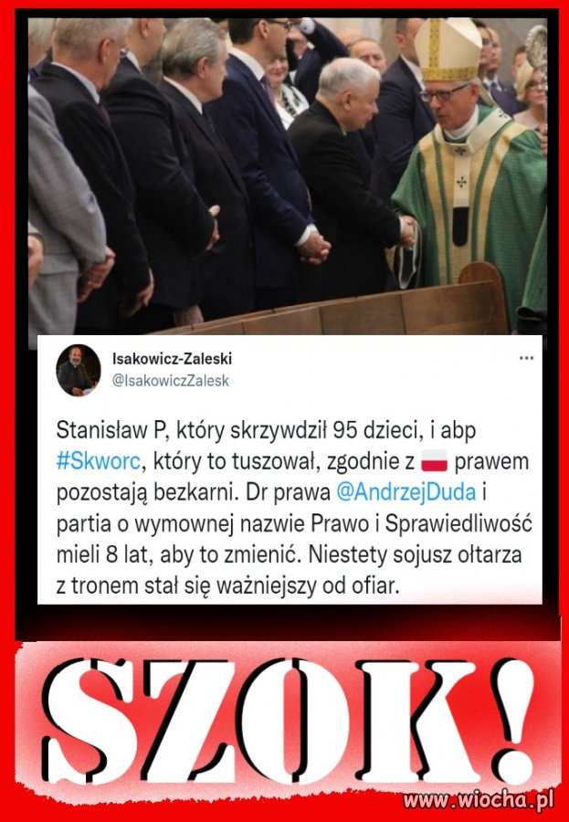 Zgwałcił a nie skrzywdził, nazywajmy, księże,  rzeczy po imieniu.