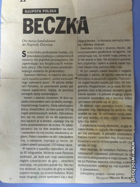 Niezmiennie bawi