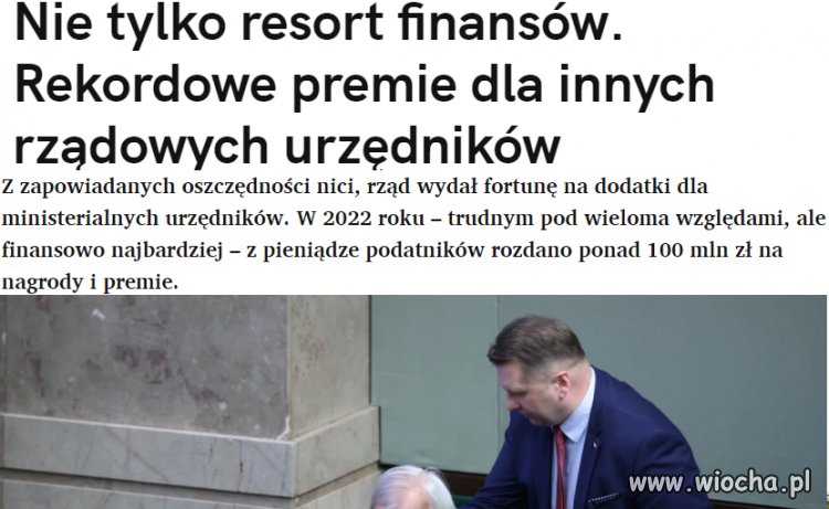 Bo od zaciskania pasa są obywatele