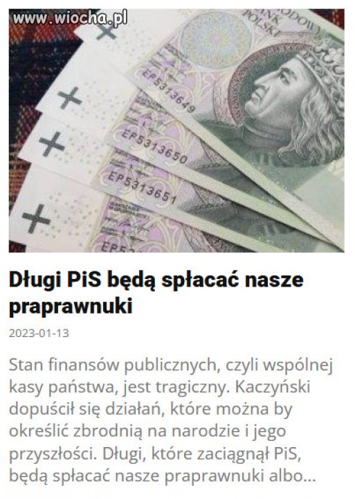 Deficyt budżetowy 2023: 200 mld zł, najwyższy w historii.