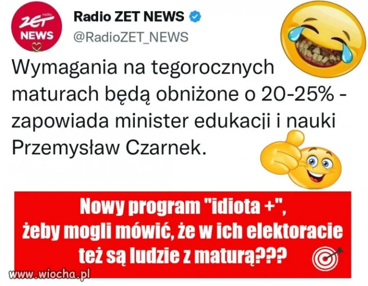 Nowy program ''idiota +'' , żeby mogli mówić,