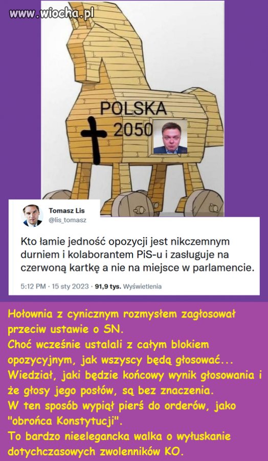 Hołownia kosmita