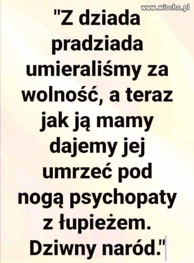 Ostatnia szansa, aby się opamiętać zbliża się. 