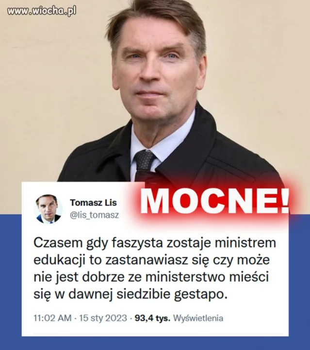 Religijny fundamentalista. Obłudny i zakłamany hipokryta. 