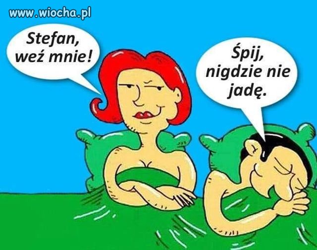 A ta sie uparła