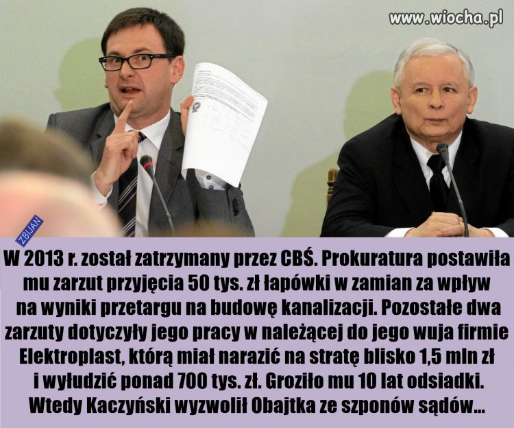 Co się odwlecze to nie uciecze, będzie siedział
