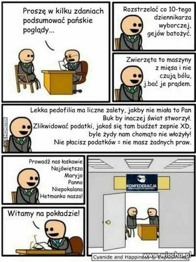Casting do polskiej parti skarpetosceptyków