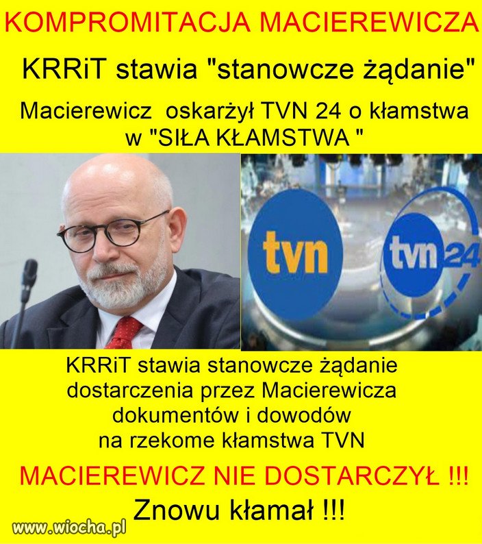 Koniec błaznowania, Macierewicza i PiSu Kaczyńskiego!
