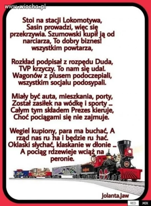 Wierszyk na dziś