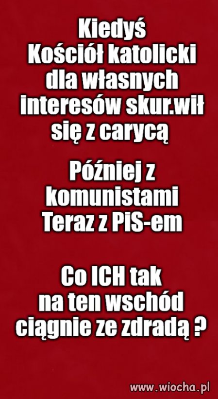 Narośl na ciele narodu polskiego