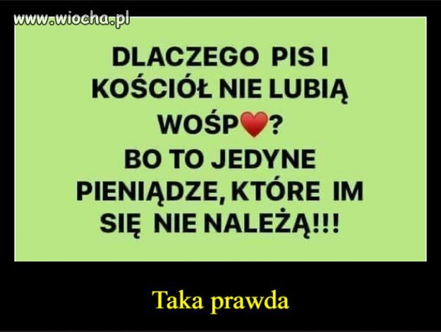 PiS-owi i kościołowi nie należą się żadne pieniądze...