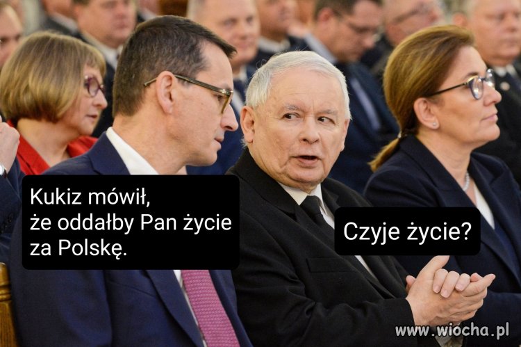 Odda życie za Polskę!