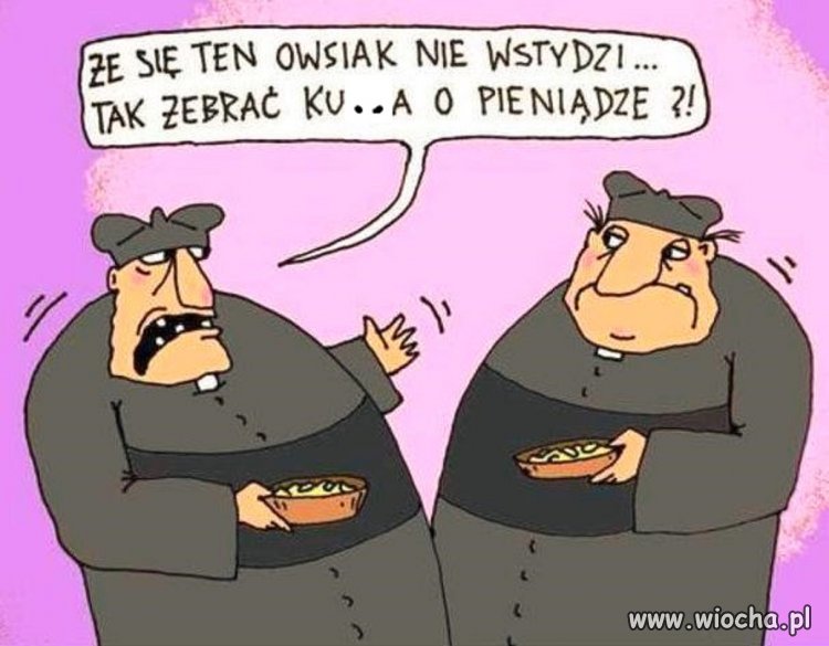 Zapewne jest mu głupio