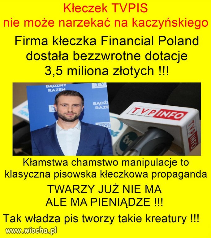 Krytycy Kłeczeka uważają, że działa na polityczne  zamówienie
