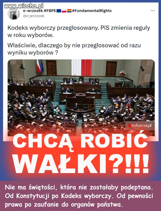 Bo wybory wygrać trzeba