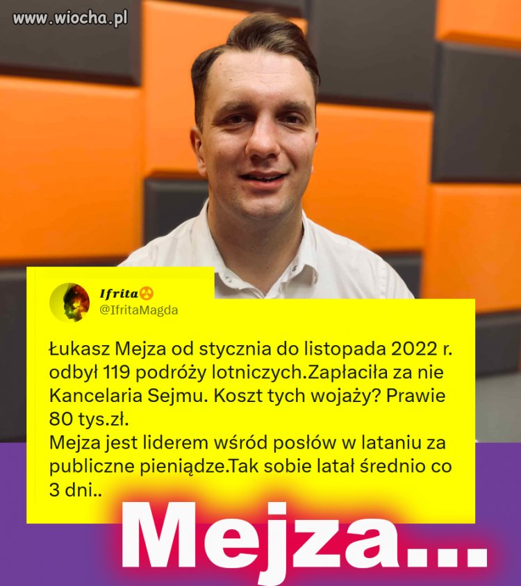 Mejza??? Raczej łajza