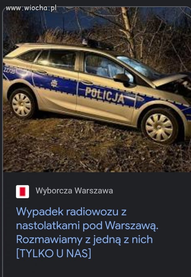 Nasi ZOMO-wcy tym razem jechali