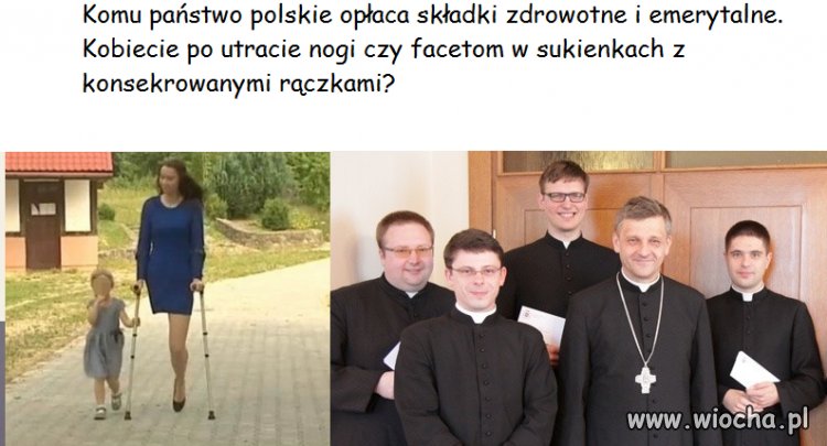Patologią w Polsce jest to że Ci z prawej