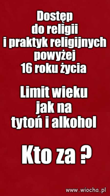 Później niech się trują na własne ryzyko