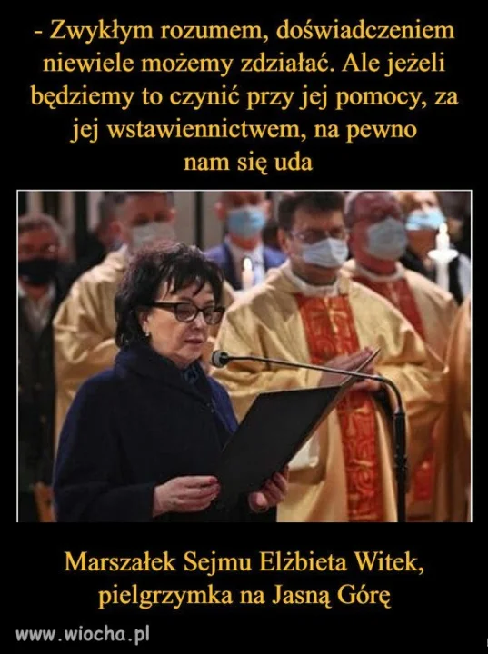 PiS chodzi po rozum na Jasną Górę...