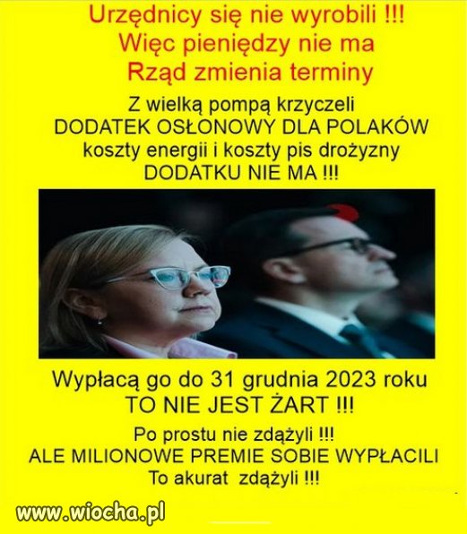 PiS dla siebie ma, ale inni muszą poczekać po wyborach... 